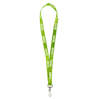 Dye Sublimation Lanyard With Antimicrobial Additive - 3/4"